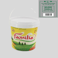BEURRE FAMILIA : SEAU DE 10KG