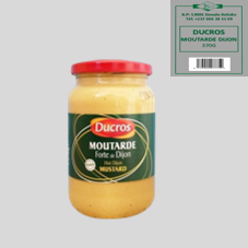 DUCROS MOUTARDE DIJON : 370G
