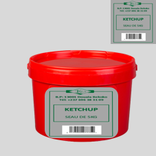 KETCHUP : SEAU DE 5KG