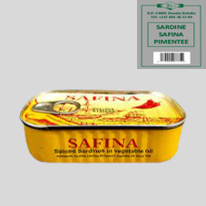 SARDINE SAFINA PIMENTEE : 125G