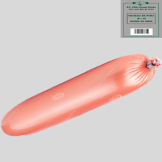 MUSEAU DE PORC Ø = 45, BARRE DE 800G : CARTON DE 20