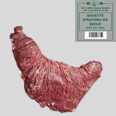 BAVETTE D’ALOYAU DE BOEUF SURGELEE : SACHET DE 5 KG