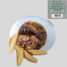 BOUILLON DE QUEUE DE BOEUF PLANTAIN BQT 700G : CARTON DE 18