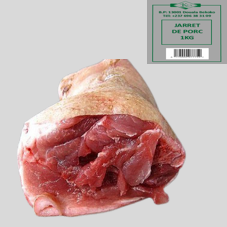 JARRET DE PORC : SACHET DE 5 KG