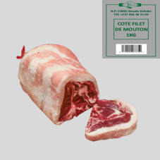 COTE FILET DE MOUTON : SACHET DE 5 KG