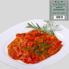 SAUCE BASQUAISE BQT 150G : CARTON DE 36