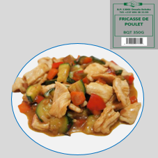 FRICASSE DE POULET BQT 350G : CARTON DE 24