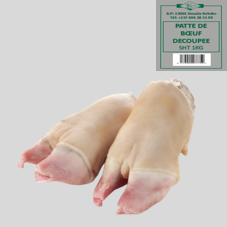 PATTE DE PORC SURGELEE : SACHET DE 1KG