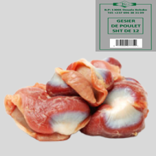 GESIER DE POULET SURGELE : SACHET DE 25 PCES