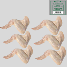 AILE DE POULET SURGELE : SACHET DE 6 PCES