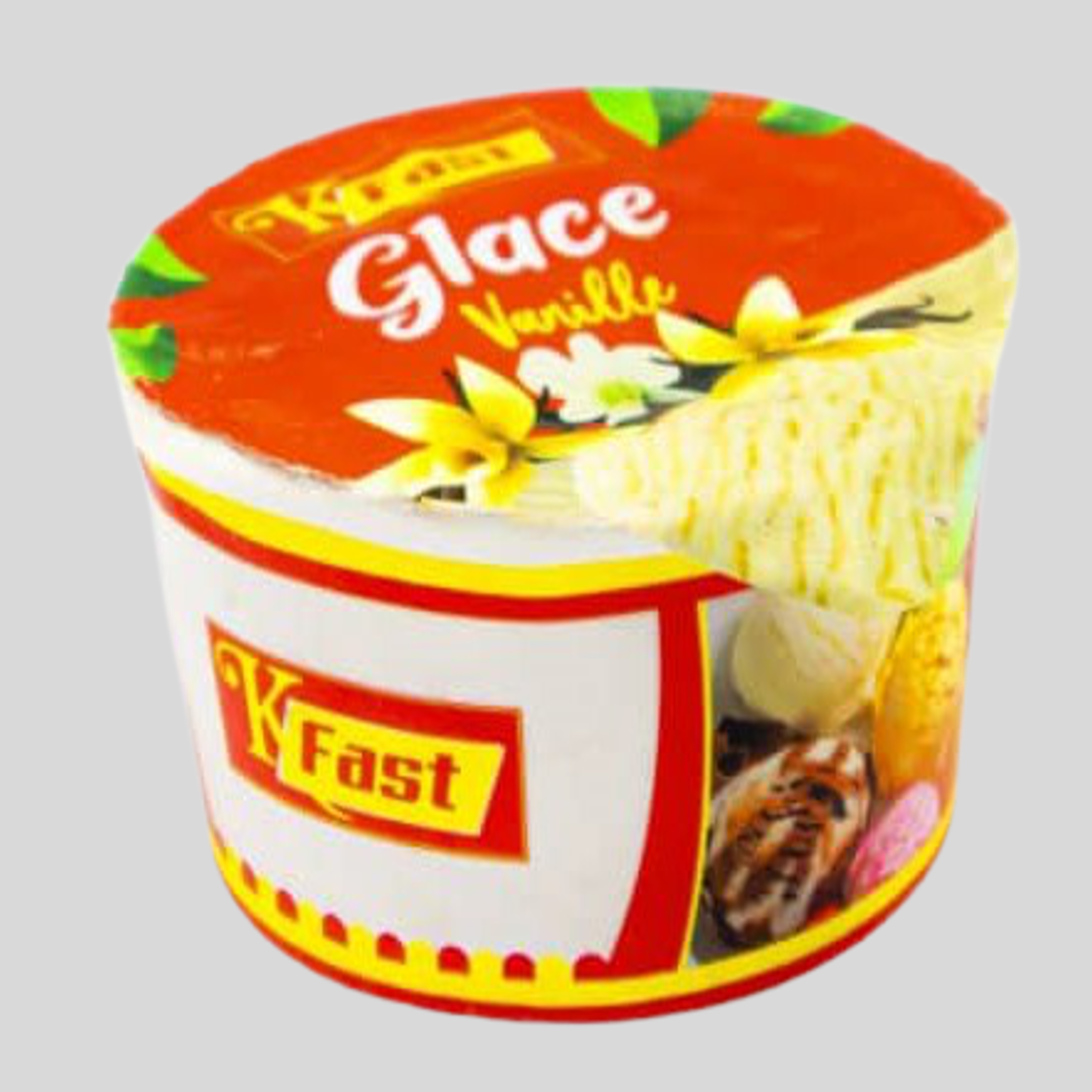 GLACE VANILLE 80G : CARTON DE 65
