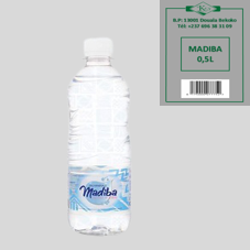 EAU MADIBA 0,5l : PACK DE 12 BTLES
