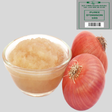 PUREE D'OIGNON SURGELEE : SACHET DE 1kg