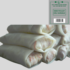NEMS POULET CRU SURGELE : SACHET DE 10 PCES
