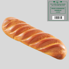 PAIN VIENNOIS VANILLE 120G EMBALLE : CARTON DE 30
