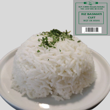 RIZ BASMATI CUIT BQT 500G : CARTON DE 18