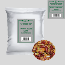 HARICOT ROUGE SAUTE SACHET 1KG : CARTON DE 15