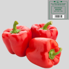 POIVRON ROUGE : 1 kg