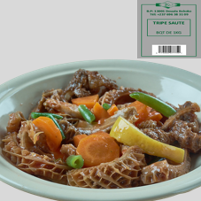 TRIPES SAUTEES BQT 1KG : CARTON DE 15