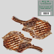 COTE ECHINE DE PORC GRILLEE
