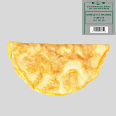 OMELETTE NATURE 02 OEUFS : SACHET DE 10 PCES