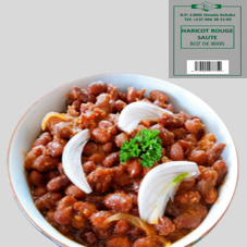 HARICOT ROUGE SAUTE BQT 800G : CARTON DE 18