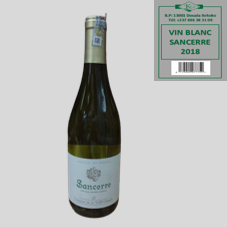 VIN BLANC SANCERRE 2018 : 75 CL